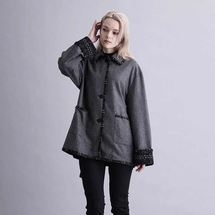 TWEED TAILORED COAT