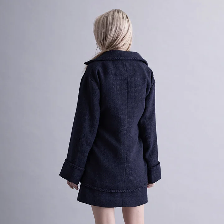 TWEED TAILORED COAT
