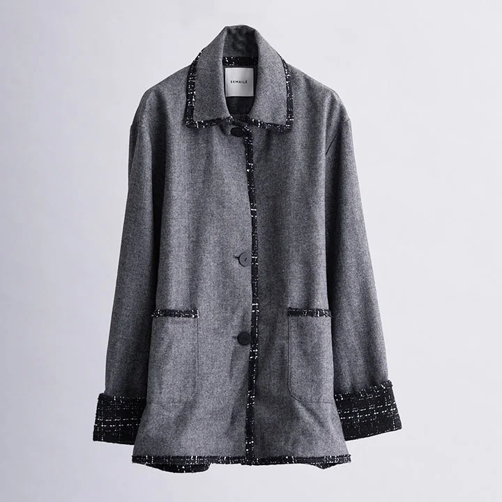 TWEED TAILORED COAT