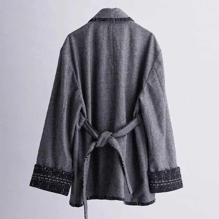 TWEED TAILORED COAT