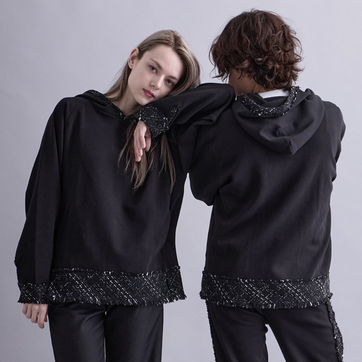【MENS】TWEED MIX PULLOVER