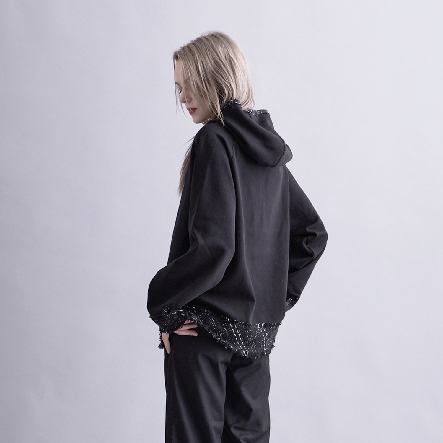 【MENS】TWEED MIX PULLOVER