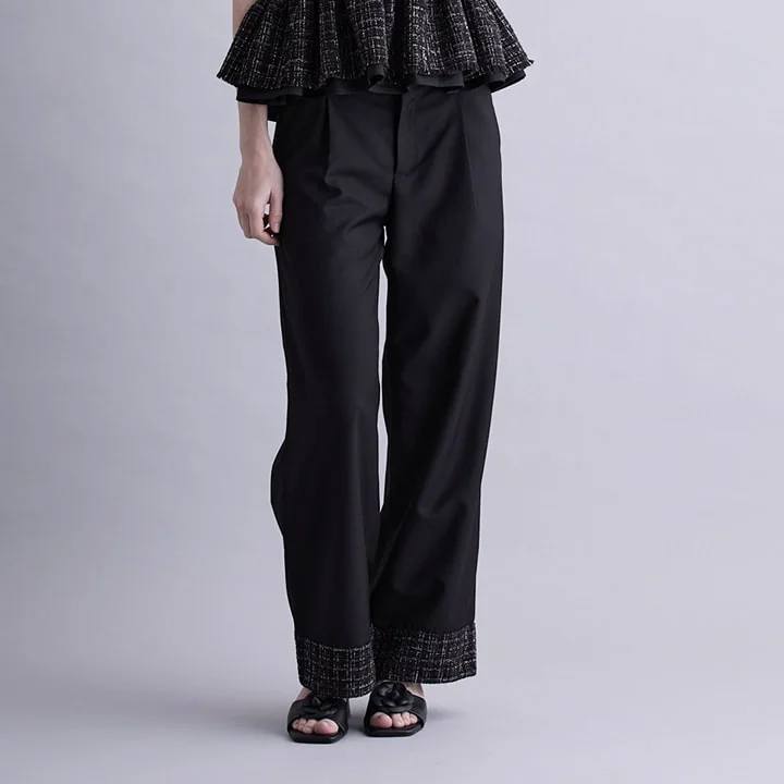 TWEED MIX PANTS