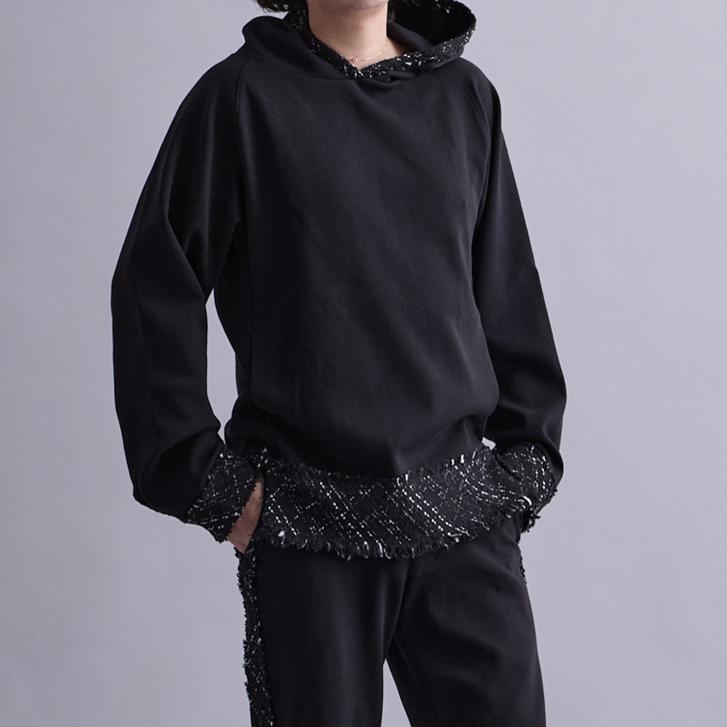 【MENS】TWEED MIX PULLOVER